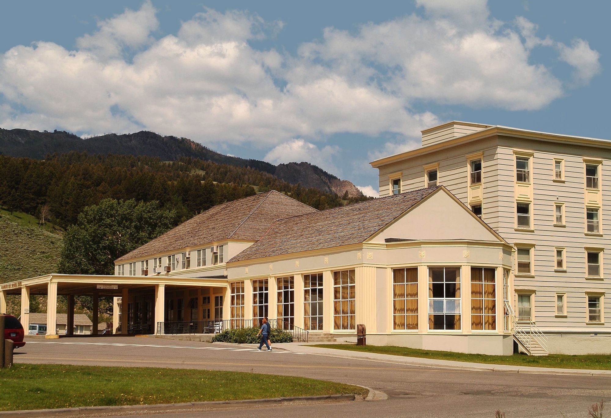 Mammoth Hot Springs Hotel Exterior foto